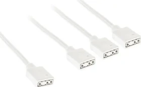 Kolink ARGB rozbočovací kabel 1-3 bílá / Rozbočovací kabel / ARGB 3-pin / 30 cm (PGW-AC-KOL-156)