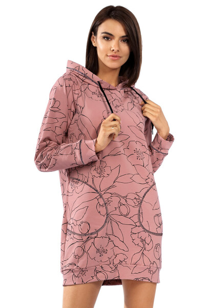 Reviver F5508 barva:pudrově růžová 2XL