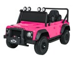 Mamido Dětské elektrické autíčko Land Rover Defender 110 SVX Concept růžové