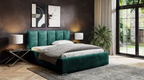 FRONTI Postel MODEL 08 180x200 zelená - EUREKA 2125