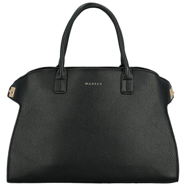 Módní dámská koženková kabelka do ruky Landony, černá