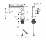 HANSGROHE - Tecturis E Umyvadlová baterie, CoolStart, EcoSmart, matná černá 73021670