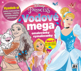 Princezny Vodové mega omalovánky