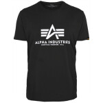 Alpha Industries Tričko Basic T-Shirt černé 3XL