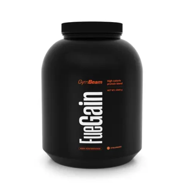 Gainer FueGain - GymBeam (jahoda, 2500 g) (51652-2-2500g-strawberry)