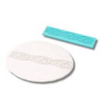 Dortisimo Silikonová forma na jedlou krajku Ozdobný pás 5 cm