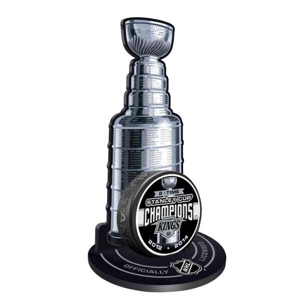Mustang Puk Los Angeles Kings NHL Stanley Cup Champions Puck Stand