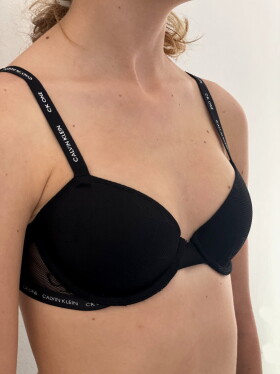 Dámská podprsenka Calvin Klein QF6790E LOGO MESH