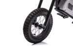 Mamido Dětská elektrická motorka Cross 350W 36V černá