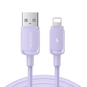 Joyroom S-AL012A14 Nabíjecí kabel USB-A (M) - Lightning (M) 2.4A 1.2m fialová (S-AL012A14 1.2m-Purp)