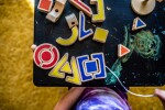 GuideCraft Navlékaní tvarů (36 ks)