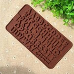 Dortisimo Silikonová forma na čokoládu Abeceda