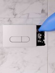 IDEAL STANDARD - ProSys Set předstěnové instalace, sprchovací toalety a sedátka TECEone, tlačítka Oleas M1, Rimless, SoftClose, chrom mat ProSys120M SP59