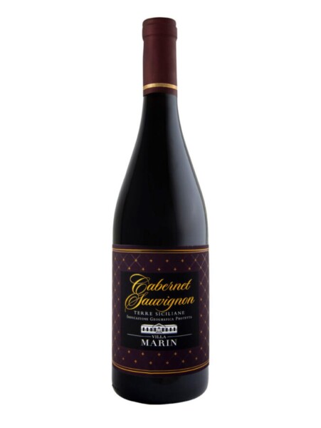 Villa Marin Cabernet Sauvignon Terre Siciliane IGP 0,75l, suché červené, 13,5 % (holá lahev)