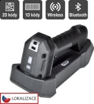 Virtuos HW-857 tmavě šedá / Snímač 2D čárových kódů / Bluetooth / 2,4 GHz / USB / IP65 (EHE0018)