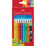 FABER-CASTELL Jumbo Grip - Pastelky - papírová krabička 8+1+1 ks (280921)