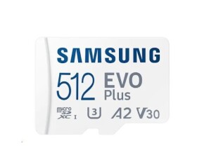 Samsung micro SDXC karta 512 GB EVO Plus + SD adaptér EDF_499272