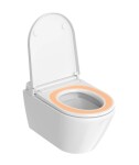 DURAVIT - SensoWash D-Neo Elektronický bidet s keramikou, závěsný, DuraShield, Rimless, SoftClose, bílá 654000012004300