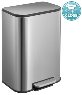 SAPHO - Odpadkový koš 5l, Soft Close, nerez mat DR101