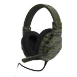 URage SoundZ 330 černo-zelená / herní sluchátka / mikrofon / USB-A / ovladač hlasitosti (186064)