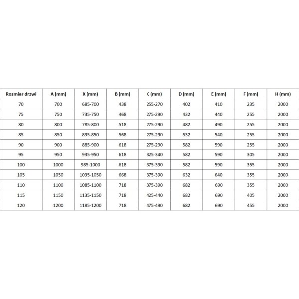 MEXEN/S - Mist-H L sprchové dveře křídlové pravé 100, transparent, měď kartáčovaná 8A5L-100-000-65-00-P
