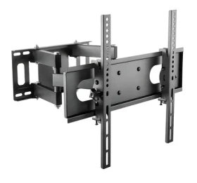 Gembird WM-55ST-04 černá / Držák TV na stěnu / 32"-55" / full-motion / do 35 kg (WM-55ST-04)