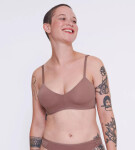 Dámská podprsenka Soft ADAPT P - BROWN - hnědá 1141 - SLOGGI BROWN XL2