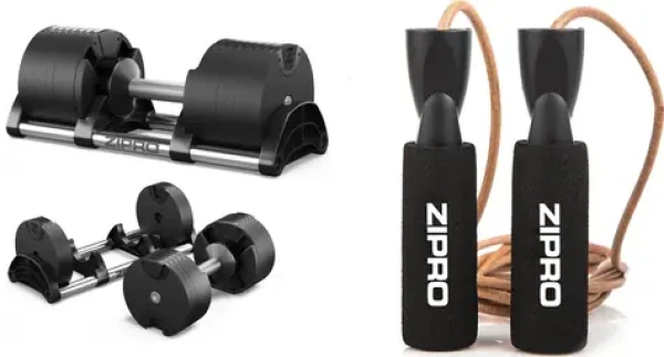 Zipro nastavitelná činka až 36 kg + švihadlo (8426556)