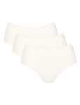 Dámské kalhotky GO Daily Cotton Midi 3P - Sloggi černá (0004) 000S