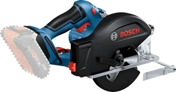 BOSCH GKM 18V-50 Professional / Aku kotoučová pila na kov / 136 mm / 4250 ot-min / 57 mm řez (06016B8000)