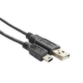 Qoltec 52327 Kabel USB-A 2.0 (M) - Mini USB-B 2.0 (M) 1.8m černá (52327)