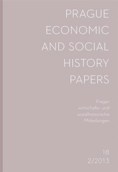 Prague Economic and Social History Papers 2013/2 - Kolektiv