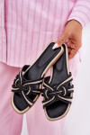 Dámské Ploché Sandály S Proplétajícími Pásky Černé Acimine 36
