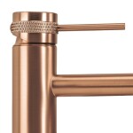 REA - Umyvadlová baterie Lungo Grip - broušené Copper, vysoká REA-B8988