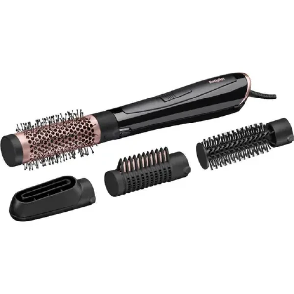 BaByliss AS126E / Horkovzdušný kartáč na vlasy / 1000 W / 2 teploty / ionizace / 3 nástavce (AS126E)