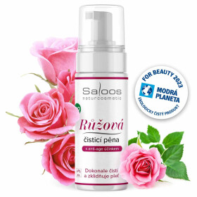 Saloos Bio Růžová čisticí pěna na pleť 150ml