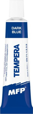 Temperové barvy 12ml modrá tmavá