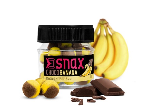 Delphin Plovoucí nástraha D Snax Pop Čokoláda-Banán 20g - 8mm,Delphin Plovoucí nástraha D Snax Pop Čokoláda-Banán 20g - 8mm