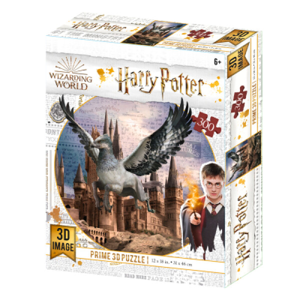 Harry Potter 3D puzzle - Hypogryf Klofan letící 300 dílků - kolektiv