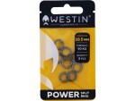 Westin Kroužek Power Splitring 10,5mm 200lbs 90kg 8ks (T77-197-017)