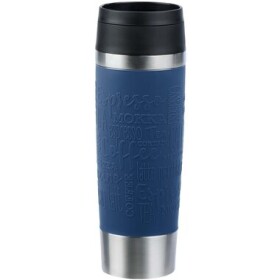 Emsa Travel Mug Classic Grande 0.5l modrá / Termohrnek / nerezová ocel (N2022100)