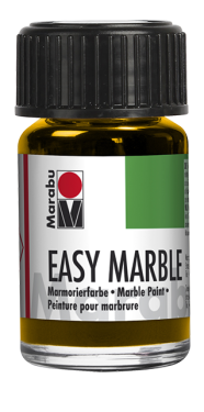 Marabu Mramorovací barva Easy Marble 15 ml - 21 žlutá