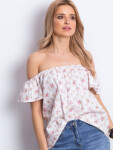 Halenka 270 BZ 111580.00X bílá růžová M