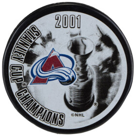 Fanatics Puk Colorado Avalanche 2001 Stanley Cup Champions