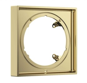 AXOR - ShowerSelect ID Prodloužení 17x17 cm, leštěný vzhled zlata 13645990