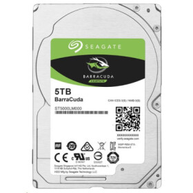 SEAGATE HDD 5TB BARRACUDA, 2.5", SATAIII, 5400RPM, 128MB Cache, 15mm EDF_611885