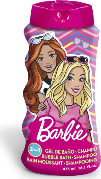 Pěna do koupele a šampon Barbie 2v1 475 ml - Trigo