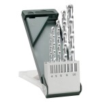 Bosch Accessories 2609255460 sada spirálového vrtáku na kámen 5dílná 4 mm, 5 mm, 6 mm, 8 mm, 10 mm válcová stopka 1 sada