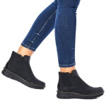 Pohodlné zateplené boty na zip Rieker W RKR555 40