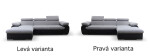 Sedací souprava Coast Stark 377 / Trend 17 Provedení: Pravá varianta, látka: Stark 377 / Trend 17